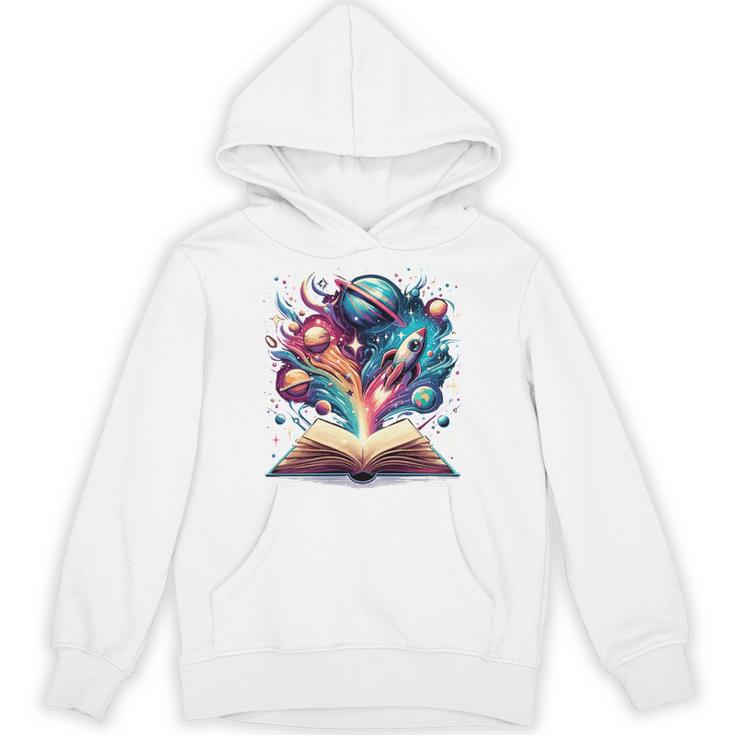 Astronomy Space Lover Books Bookworm Unisex Hoodie