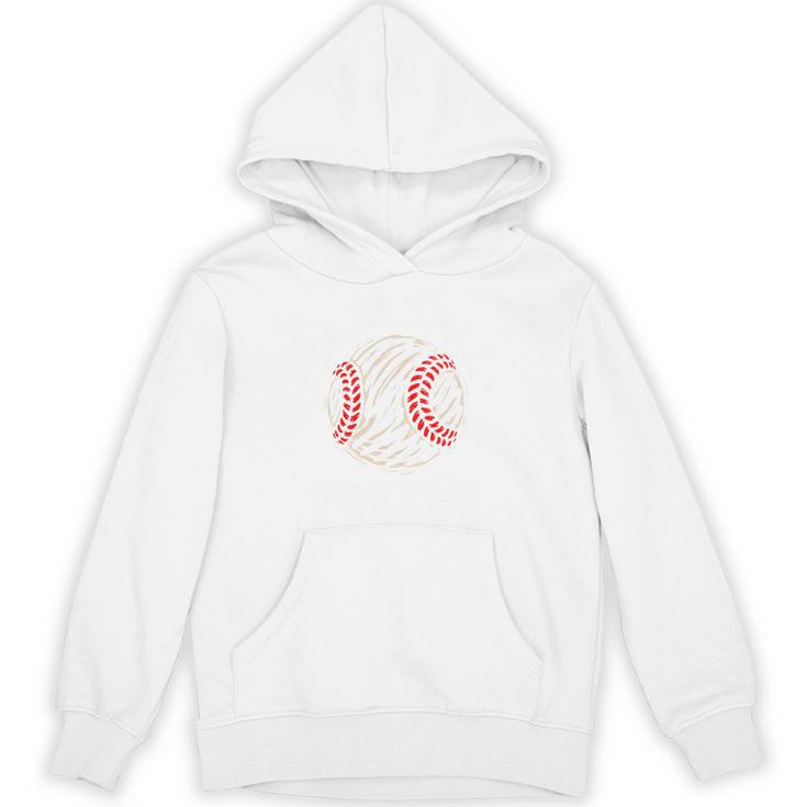 Baseball Gigi Distressed Vintage Grandma Game Day Unisex Hoodie
