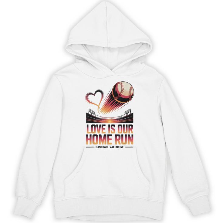 Baseball Valentine Forever On Deck For You Unisex Hoodie