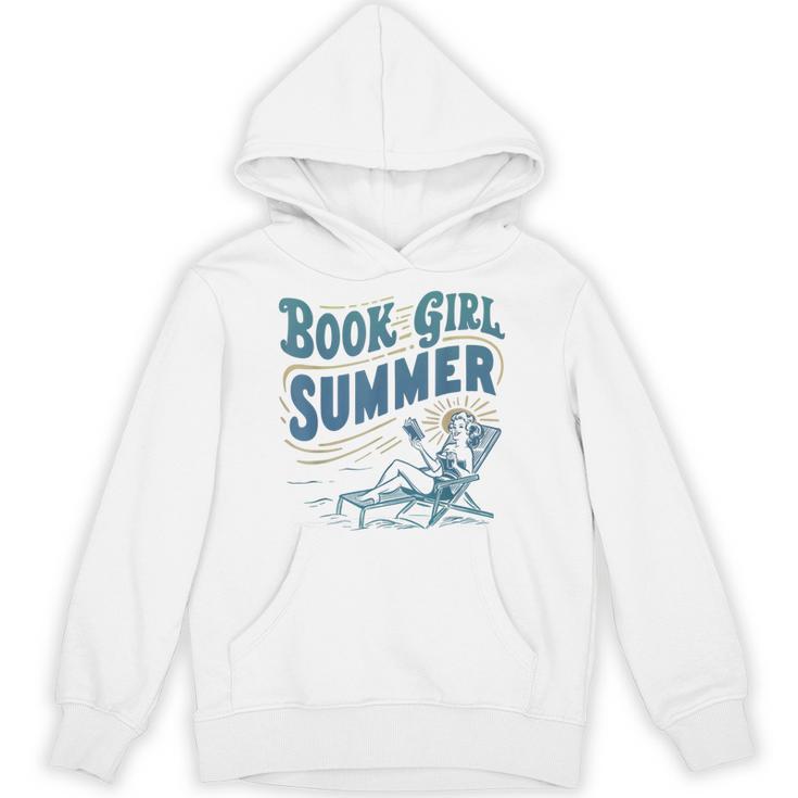 Beach Book Lover Summer Bookish Book Girl Summer Unisex Hoodie