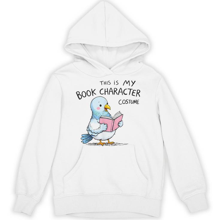 This Is My Book Character Costume I Pigeon Reading Tee Unisex Hoodie