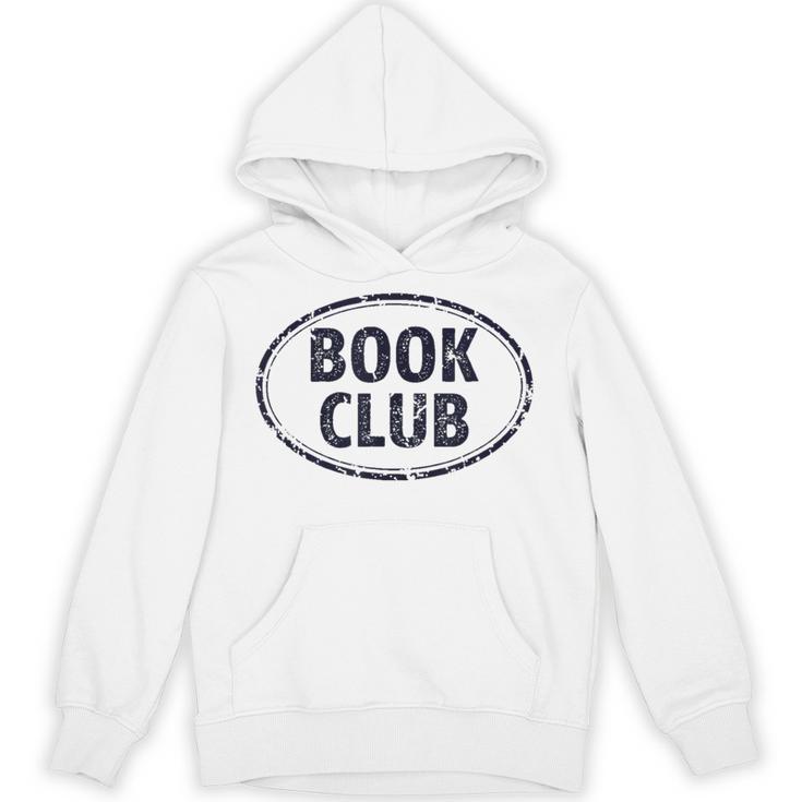 Book Club Oval Logo Unisex Hoodie