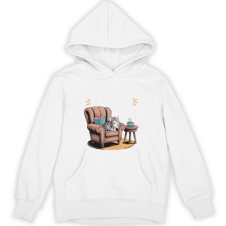 Book Lovers Cats Unisex Hoodie