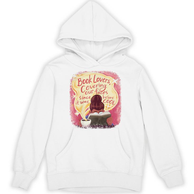 Book Lovers Covering Our Faces Unisex Hoodie