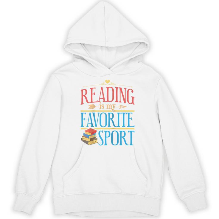 Book Reading Reading Is My Favorite Sport Raglan Baseball Tee Unisex Hoodie