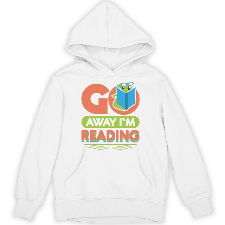 Book Reading Library Go Away Im Reading Unisex Hoodie