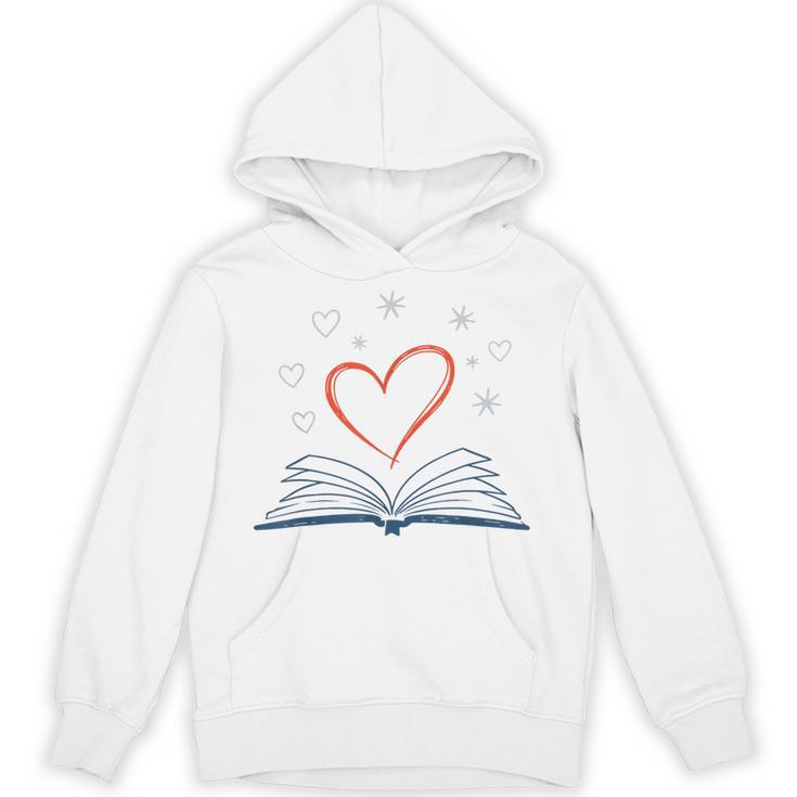 Book Reading Love Heart Library Unisex Hoodie