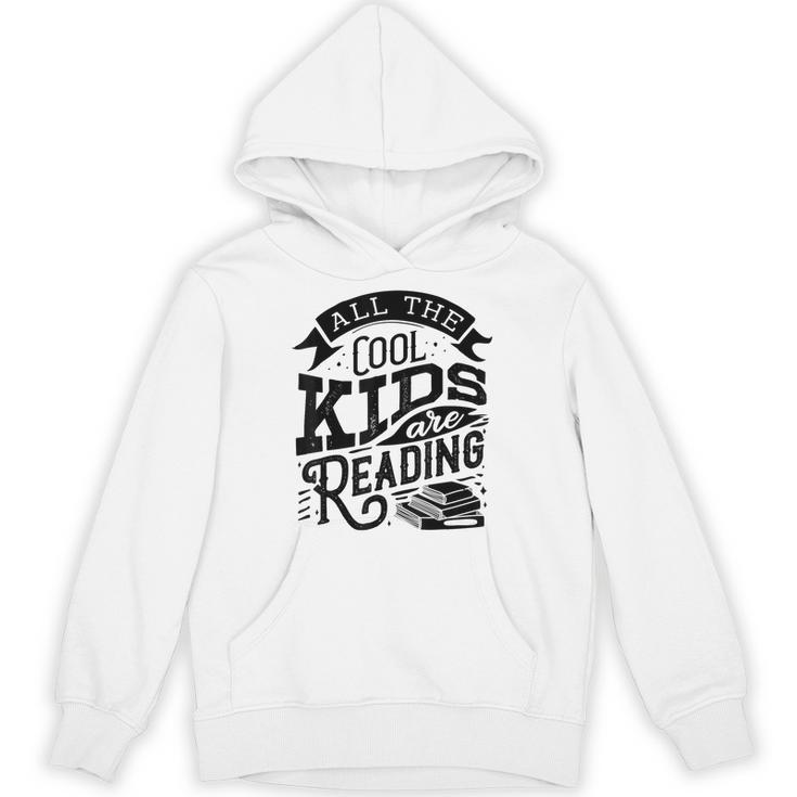 Book Reading Graphic Women Kids Book Lovers Librarian Unisex Hoodie