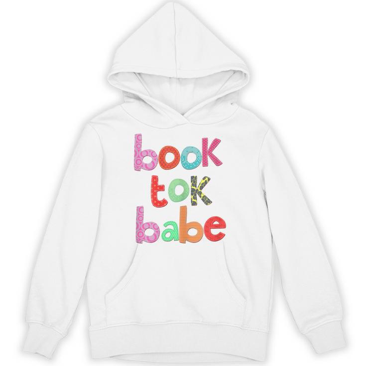 Book Tok Babe Bookish Woman Loves To Read Reading Novels Unisex Hoodie