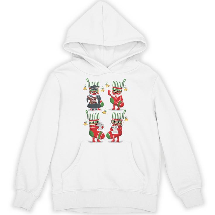 Bookmas Christmas Book Tree Shirt Socks Bookworm Unisex Hoodie