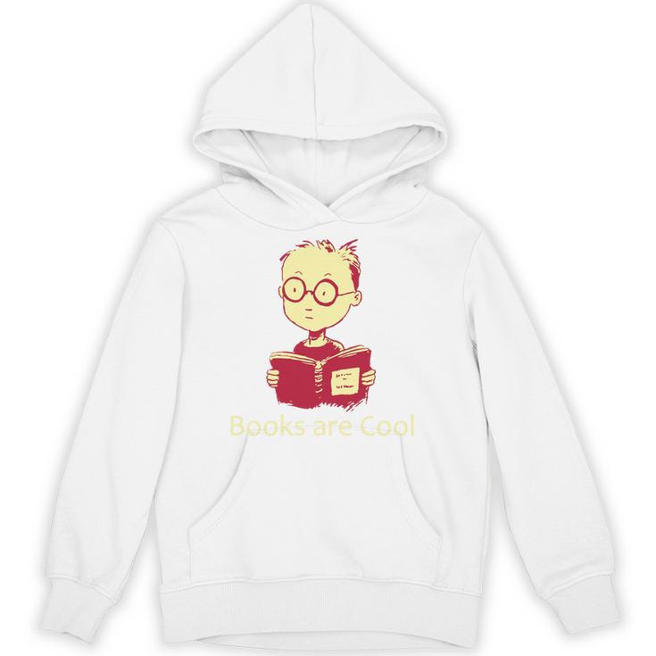 Books Are Cool Fun Reading Premium Unisex Hoodie