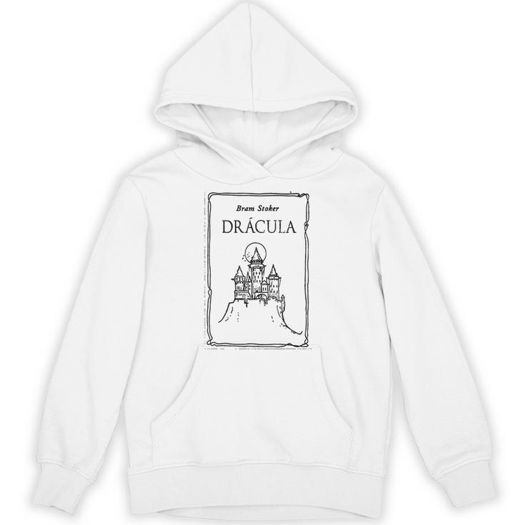 Bram Stoker's Dracula 1897 Original Book Cover Line Art Unisex Hoodie