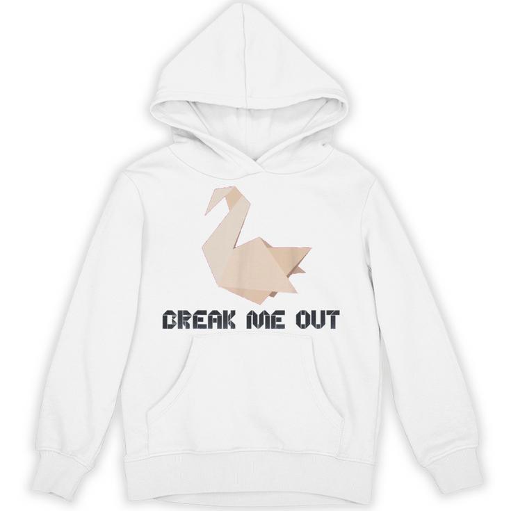 Break Me Out Of This Prison 折り紙 パーカー