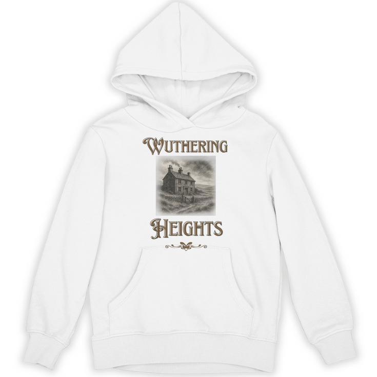 Bronte Novel Wuthering Heights Moorland Gothic Book Cover Unisex Hoodie