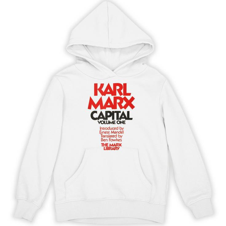 Capital Karl Marx Vintage Book Cover Unisex Hoodie