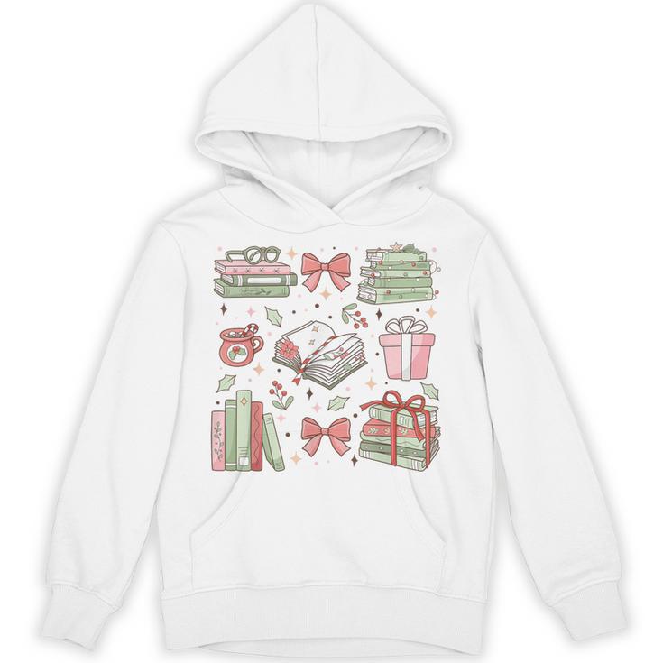 Christmas Book Lover Reading Reader Men Women Kids Xmas Unisex Hoodie
