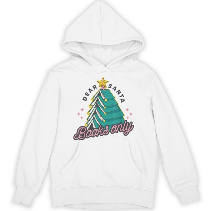 Christmas Book Read Reading Present Santa Claus Unisex Hoodie