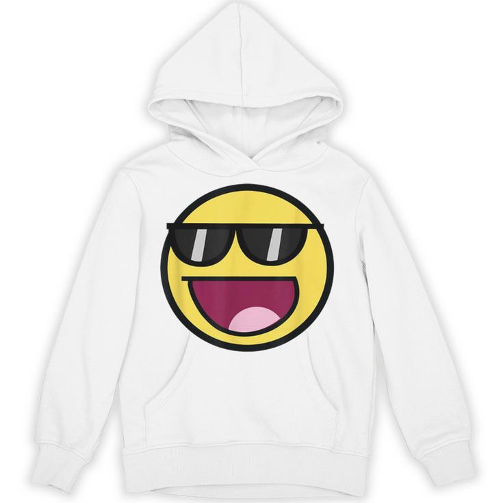 Cool Epic Face サングラス グラフィック シェード ファニー ミーム パーカー