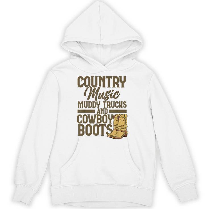 Country Music マディトラックとカウボーイブーツ ウェスタンusa パーカー