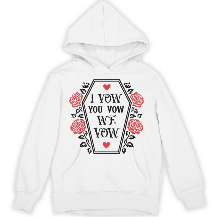 Dark Romance I Vow You Vow We Vow Merch Smutty Book Lovers Unisex Hoodie
