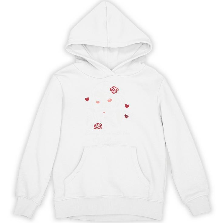 Dark Romance For Woman Pajama Skeleton Costume Book Reading Premium Tri-Blend Unisex Hoodie