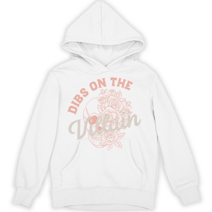 Dibs On The Villain Dark Romance Books Women Smutty Merch Unisex Hoodie
