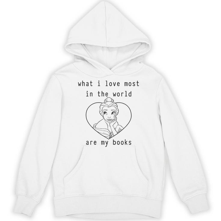 Disney Beauty And The Beast Belle Book Love Graphic T-Shirt Unisex Hoodie