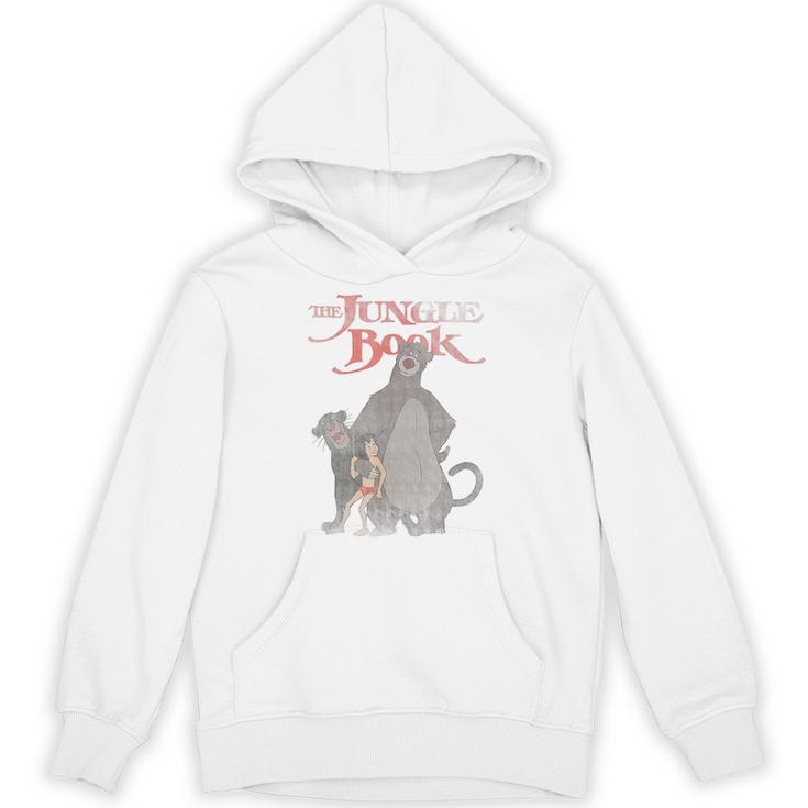 Disney The Jungle Book Group Distressed Poster Unisex Hoodie
