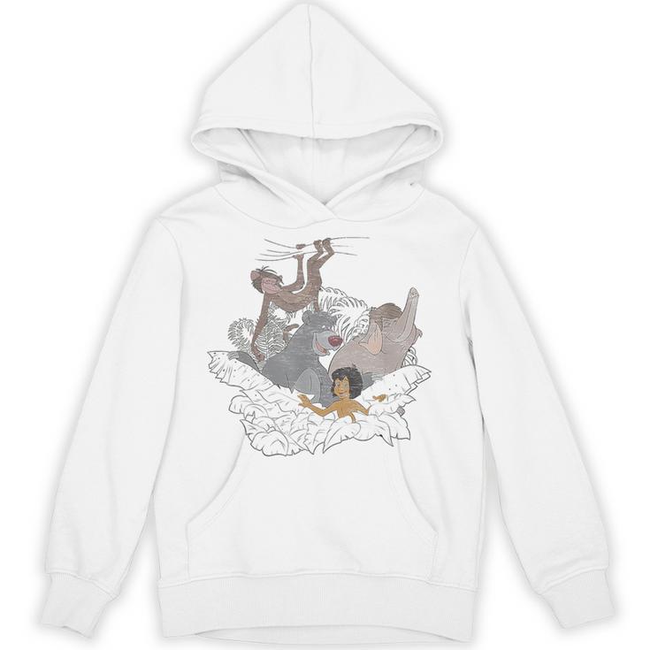 Disney The Jungle Book Tropical Group Poster Unisex Hoodie