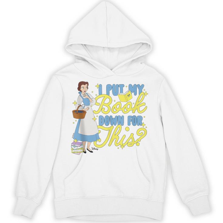 Disney Princess Belle I Put My Book Down For This Unisex Hoodie