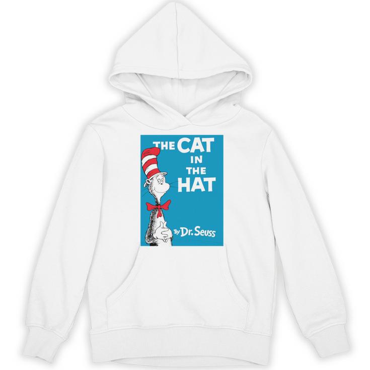 Dr Seuss The Cat In The Hat Book Cover Unisex Hoodie
