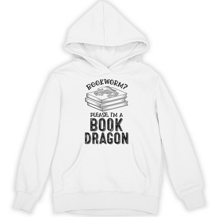 Dragon Literary Readers Book Themed Lovers Book Dragon Unisex Hoodie