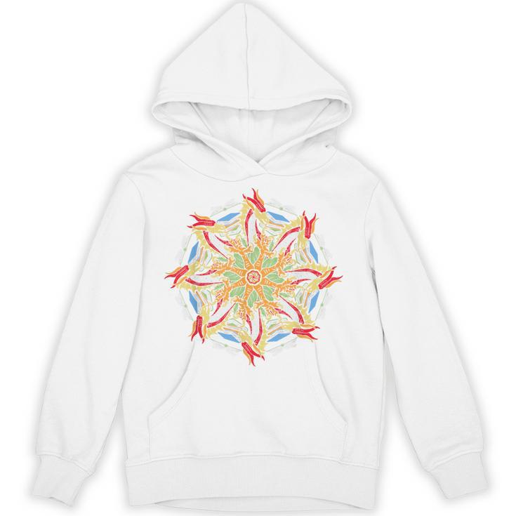 Dragons & Books Mandala Artistic Fire Beast Mindfulness Unisex Hoodie