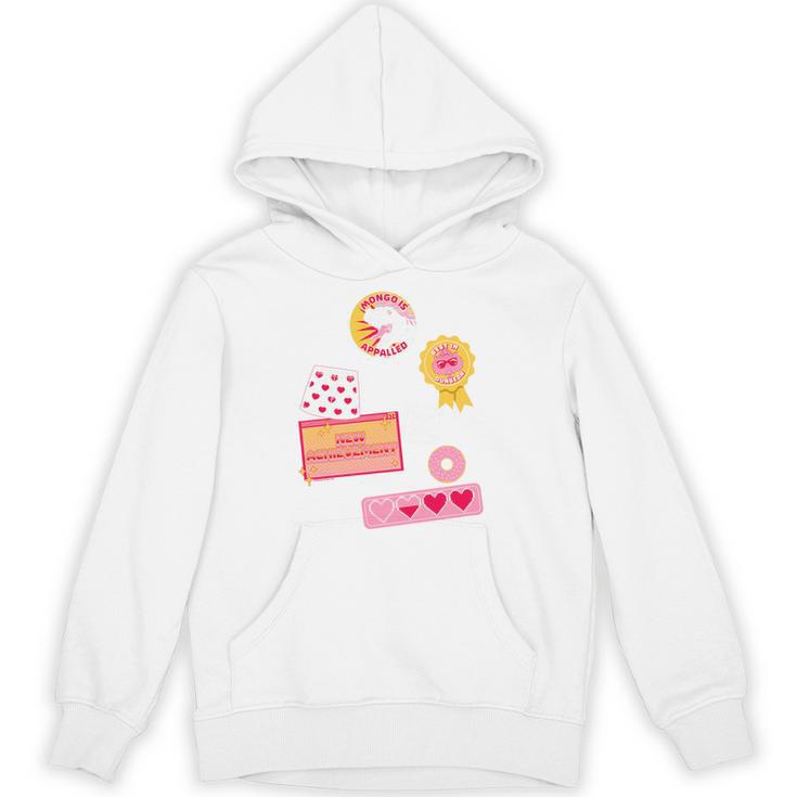 Dungeon Crawler Carl Colorful Sticker Collage LitRPG Book Premium Tri-Blend Unisex Hoodie