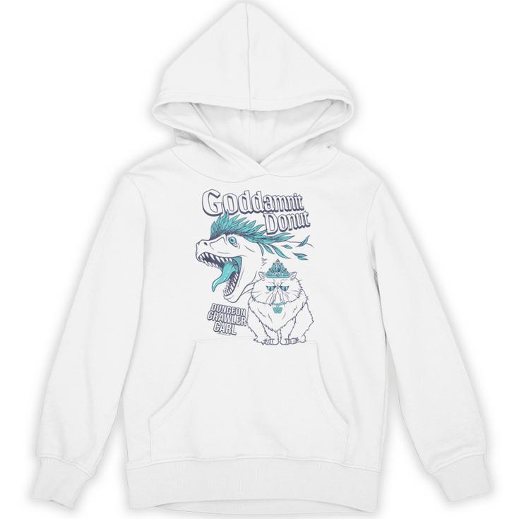 Dungeon Crawler Carl Princess Donut And Mongo Drawing Book Unisex Hoodie