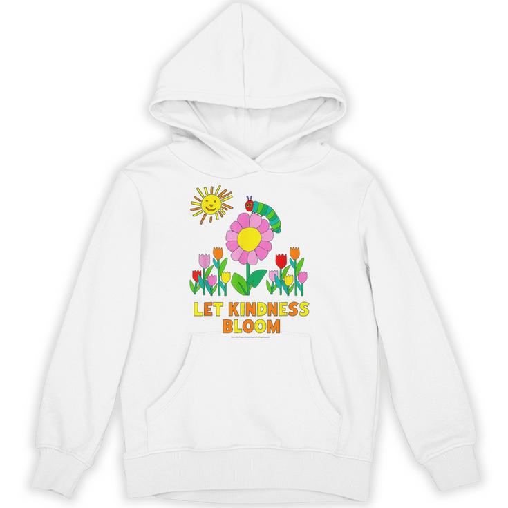 Eric Carle Let Kindness Bloom Flowers And Caterpillar Book Unisex Hoodie