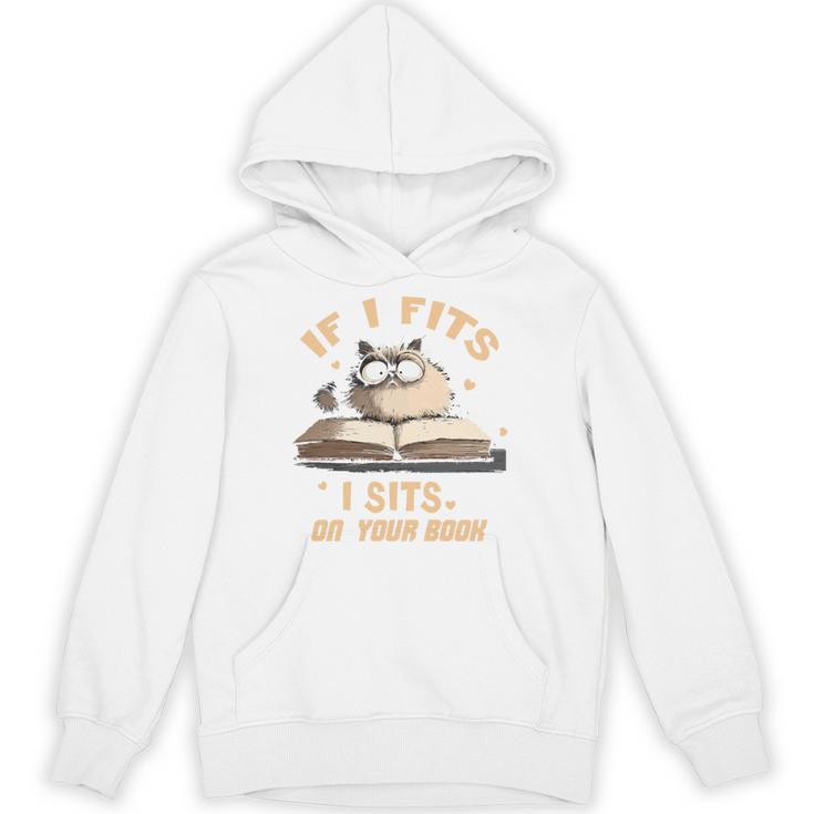 If i Fits I Sits On Your Book Premium Tri-Blend Unisex Hoodie