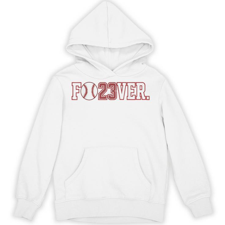 Fo23ver Baseball Sports Fan 23 Forever Unisex Hoodie