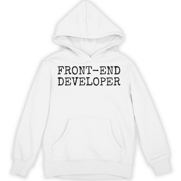 Front End Developer パーカー