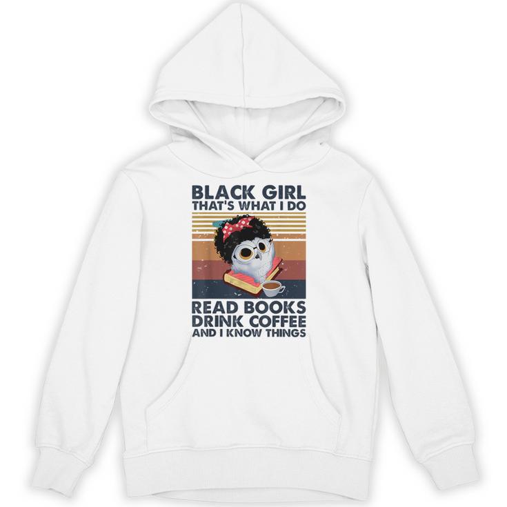 Girl Owl That's What I Do Read Books Unisex Hoodie