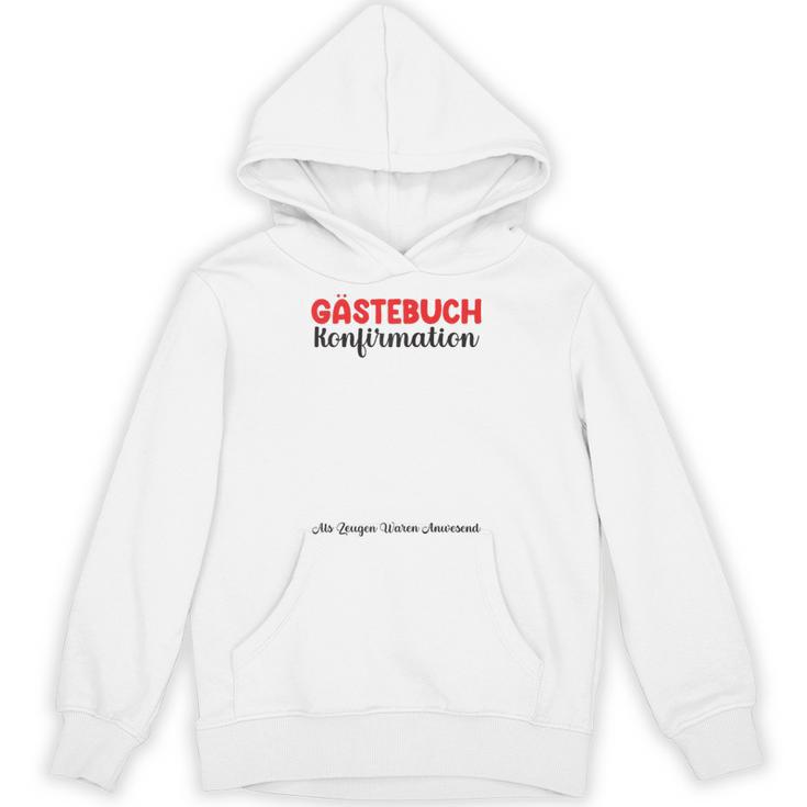 Guestlist Guestbook Youth Consecration Confirmation Raglan Baseball Tee Unisex Hoodie