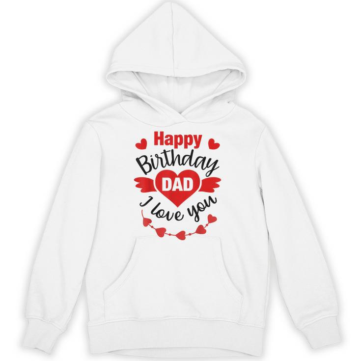 Happy Birthday Dad From Daughter Son Congratulate Hoodie