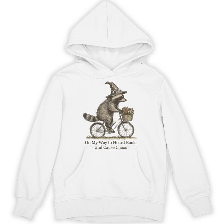 On My Way To Hoard Books And Cause Chaos Unisex Hoodie