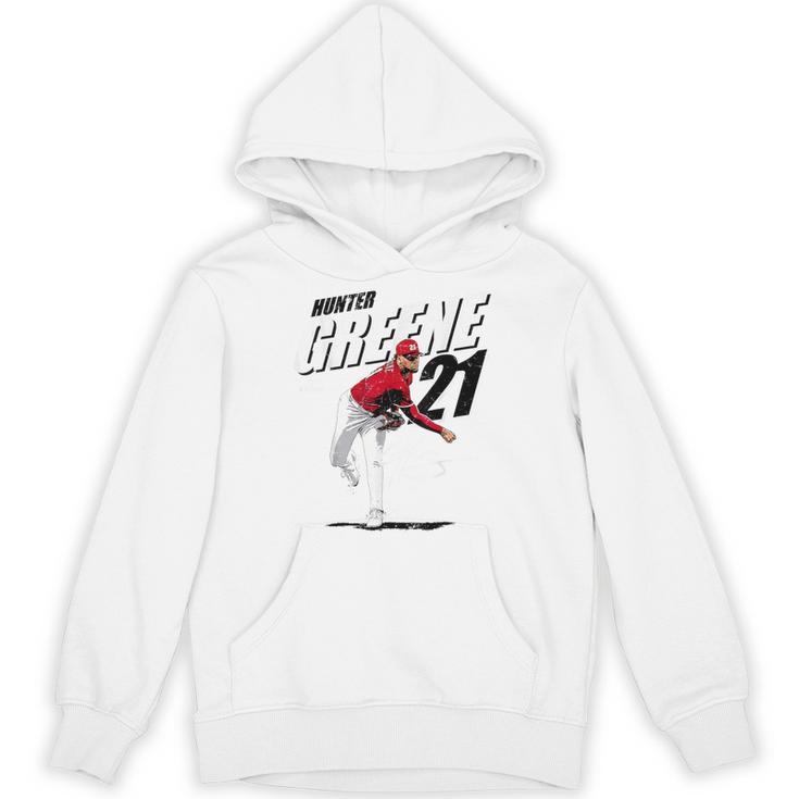 Hunter Greene Cincinnati MLB Baseball Players MLBHGR204M Unisex Hoodie Hunter Greene Cincinnati MLB Baseball Players MLBHGR204M Unisex Hoodie