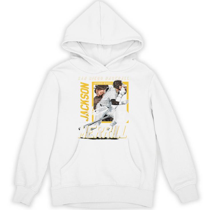 Jackson Merrill San Diego MLB Baseball Player MLBJME203M Unisex Hoodie