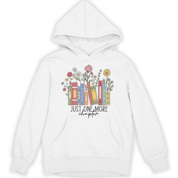 Just One More Chapter Book Lovers For Women Unisex Hoodie