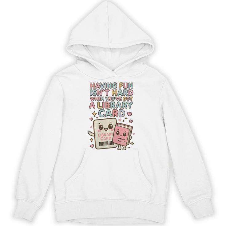 Library Card Shirt Reading Book Lovers For Reader Premium Tri-Blend Unisex Hoodie