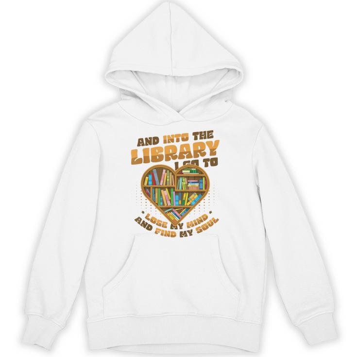 Library Lover Reading Books Librarian Unisex Hoodie