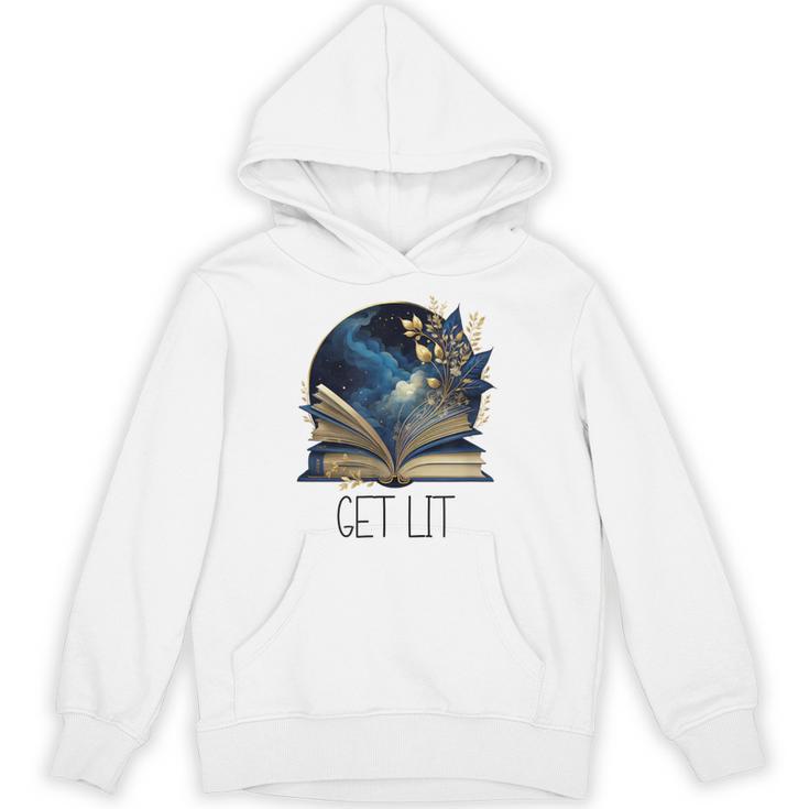Lets Get Lit Book ShirtGet Lost In a Book SignFloral Book Unisex Hoodie Lets Get Lit Book ShirtGet Lost In a Book SignFloral Book Unisex Hoodie