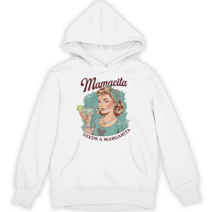Mamacita Needs A Margarita Cocktails Retro Vintage Vibes Hoodie